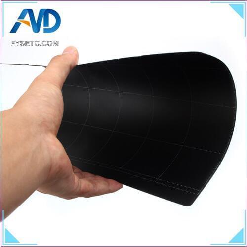 5pcs Prusa i3 MK3 MK52 Sheet Heat Bed Platform 3D Printer Buildplate Black Sticker Sheet For Prusa i3 Mk3 Mk2.5 Heat Bed