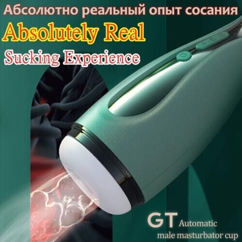 Automatic Strong Sucking Vibrating Male Masturbator Clip Blowjob Deep Throat Masturbation Cup Sex Machine Oral Sex Toy For Men