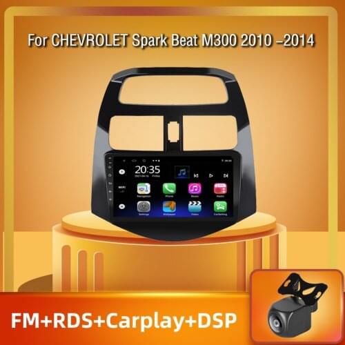 2.5D 2Din Android 8.1GO car dvd Multimedia player GPS for CHEVROLET Spark Beat M300 2010 2011 2012-2014 navigation Radio BT WiFi