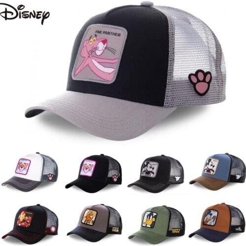New Brand Disney Minnie Mickey Snapback Cotton Baseball Cap Men Women Hip Hop Dad Mesh Hat Trucker Hat Dropshipping