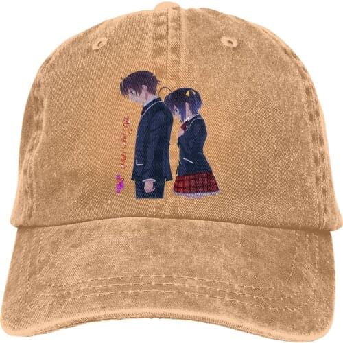 Yuuta And Rikka Baseball Cap Men Chuunibyou Demo Koi ga Shitai Anime Caps colors Women Summer Snapback Caps