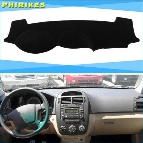 For kia cerato 2005 2006 2007 2008-2015 Dashboard Cover Sun Shade Non-slip Dash Mat Pad Carpet Car Stickers Interior Accessories