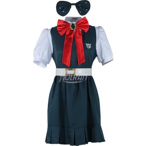 High-Q Unisex Cosplay Danganronpa: Trigger Happy Havoc Sonia Nevermind Cosplay halloween sailor dress costume outfit custom