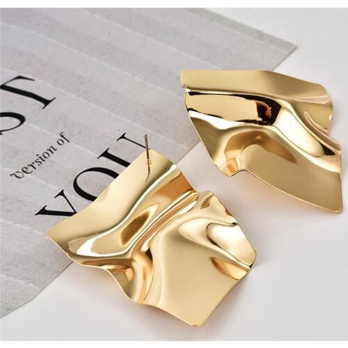 Hot Women Earrings Earrings For Women Statement Big Geometric Hanging Dangle Earring Brincos Fashion Jewelry