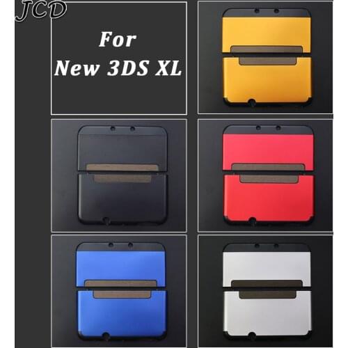 JCD 5set Aluminum Alloy Protective Case for Nintend New 3DS XL / LL Housing Shell Top & Bottom Protective Cover