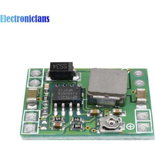 Mini DC-DC Step Down Power Supply Module 3A 4.5-28V To 0.8-20V Adjustable Buck Converter for Arduino Replace LM2596