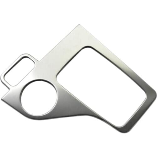 Stainless Button Gear Panel Cover Trim Gear Shift Frame Car Accessories for Ford Ranger Everest Endeavour T6 2015-2019