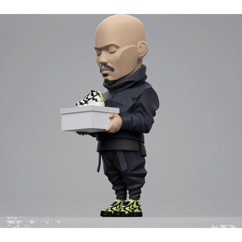 Hot Selling Height 30cm Main Manager, Father Of Function, Black Hand Office Boy, Net Red Tide Brand Model Decoration, Ins