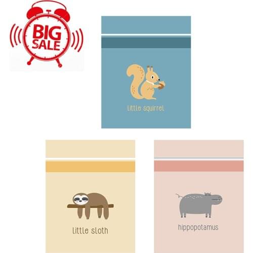 15pcs Portable Hanging Car Trash Bag Cute Cartoon Office Self-adhesive Garbage Bags Disposable Cleaning Bags Kitchen Accessories