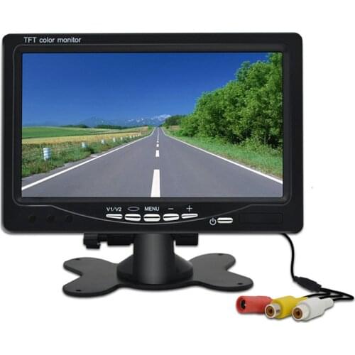Car Monitor 7 Inch HD screen Car Monitoring Car Video Player For Reverse Rear View Camera Car Parts Car LCD Monitoring Devices
