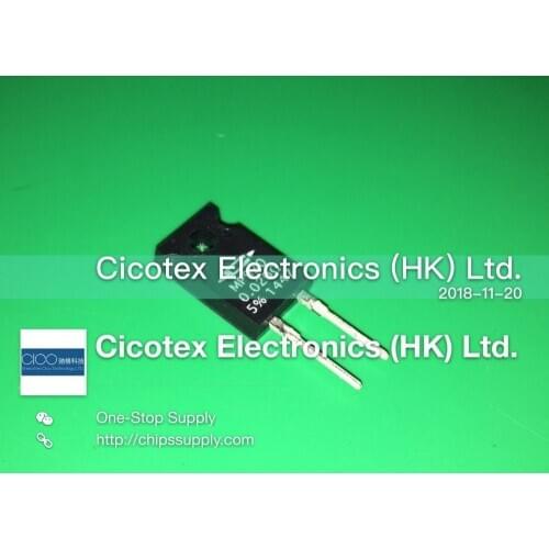 MP930-0.025-5% TO220F-2 RES 0.025 OHM 30W 5% TO220 Through Hole Resistors
