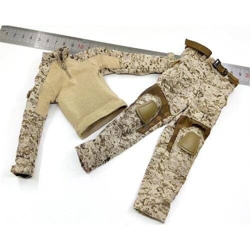 For Sale DAMTOYS 1/6th DAM 78074 American Delta Machine Gunner Male Combat Battle Suit Shirt Pants Model For 12inch Doll Action