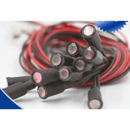 OEM light dependent resistor LDR 5MM plastic clad photoresistor,90mw 3m cable