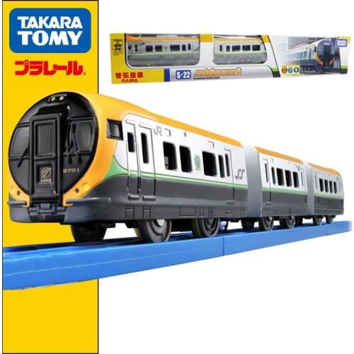 TAKARA TOMY Train Track Three-section Toy S-22JR Shikoku 8600 Electric High-speed Train Toy Model Car