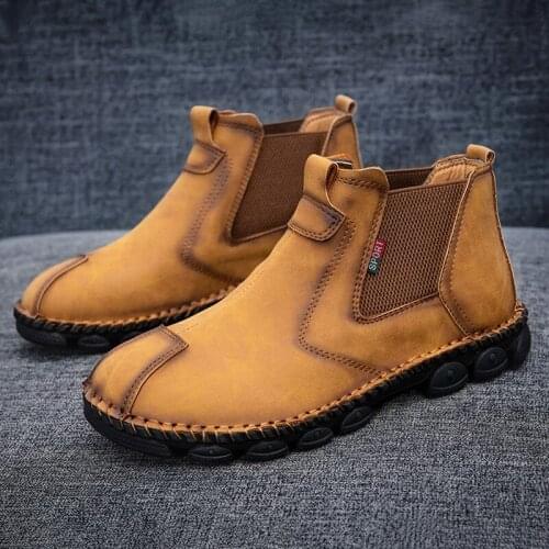 Мужские ботинки челси Wrfskm China At AliExpress