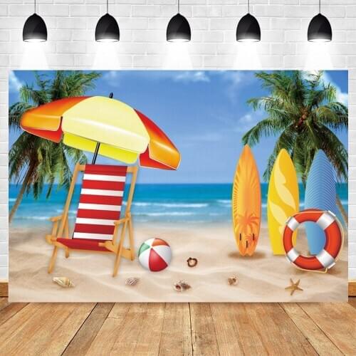 Yeele Summer Sea Ocean Seaside Beach Backdrop Newborn Baby Birthday Party Photography Vinyl Photographic Photo Background Prop