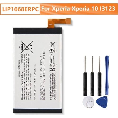 Yelping LIP1668ERPC SNYSQ68 Sony Phone Battery For SONY Xperia 10 I3123 Phone Battery 2870mAh