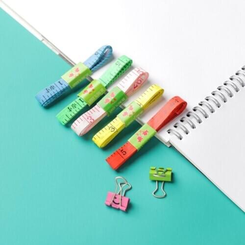 1.5m Body Measuring Ruler Sewing Tailor Tape Measure Mini Soft Flat Ruler Centimeter Meter Sewing Measuring Tape