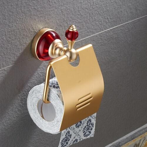 1 Pcs Toilet Paper Holder Bathroom Toilet Roll Bathroom Accessories Toilet Roll Towel Paper Holder With Waterproof Cover