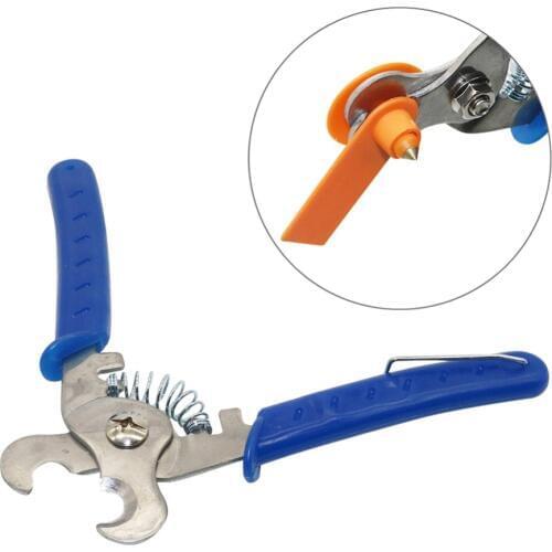 1 Pcs Ear Tags Cutting Pliers Plastic Mark Remover Cattle Sheep Cow Goat Pig Ear Tag Cutting Pliers Farm Animals Tools