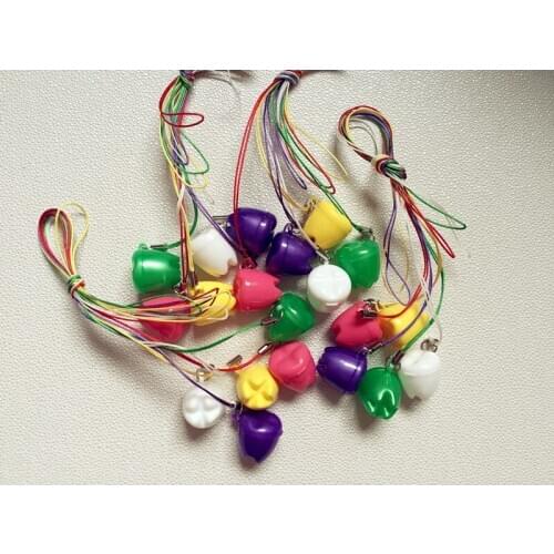 10pcs/set Multicolor Milk Tooth Box baby tooth box Childrens Dental case the Gift from tooth fairy