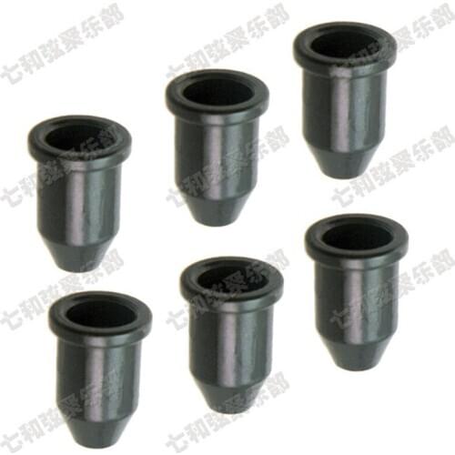 120Pcs Chrome Guitar String Mounting Ferrules Bushing Set For Electric Guitar bridge string retainer guitar accessories parts