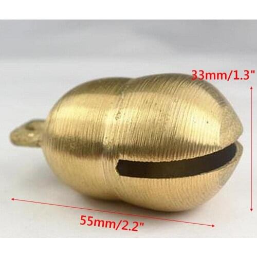 2 Size Cow Horse Sheep Grazing Bell Dog Cattle Farm Animals Anti-Lost Loud Bell Sound Loud Brass Bell