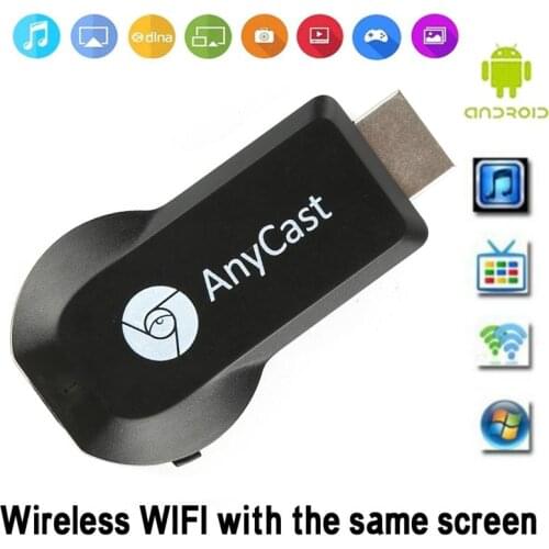 Anycast M4 Plus Miracast TV Stick Adapter Wifi Display Mirror Receiver Dongle Wireless HDMI-compatible 1080p for ios andriod