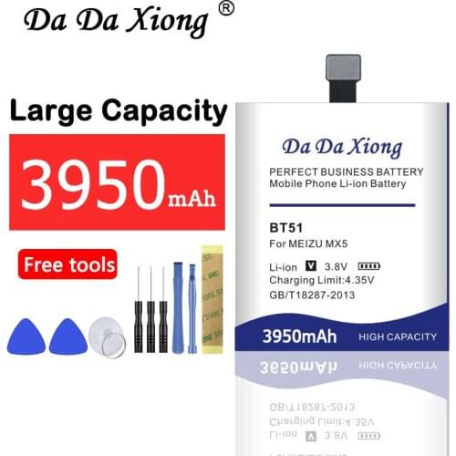 BT-51 BT51 3950mAh Battery for meizu MX5 M575M M575U High Quality