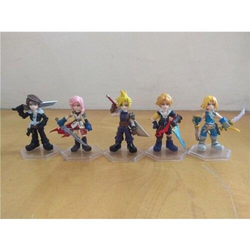 Animation Final Fantasy Toy Figures Squall Leonhart Eclair Farron Tidus PVC Collection Ornaments Model Toys