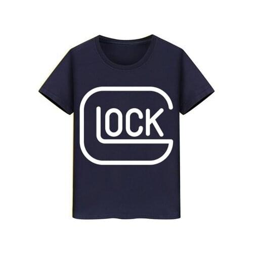 Boy Girl cotton top tee Teenager street hop hip Teeshirt kid Skateboard Tshirts Unique Glock Graphic T Shirt Children T-shirt