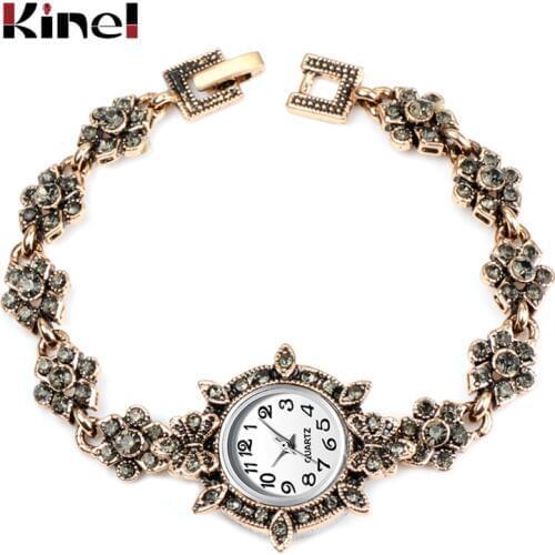 Женские золотые часы Kinel China At AliExpress