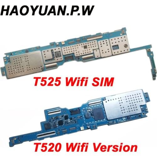 Multilingual Tested Original Full Work Unlock Mainboard Motherboard Circuits For Samsung Galaxy Tab Pro 10.1 T520 T525