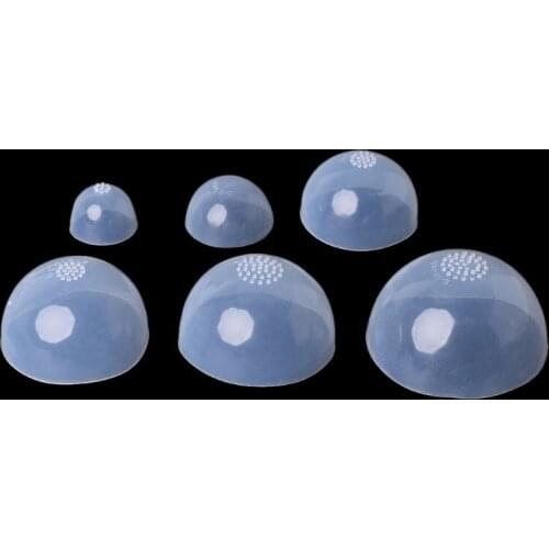 New 1/3 1/4 1/6 1/12 Silicone Headgear for bjd Doll Silica Gel Hair wigs Cover 54DF