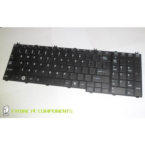 Original US Layout Keyboard Replacement for Toshiba Satellite C655 C655D C655-S5113 C655-S5061 C655-S5052 C655-S50521 Black