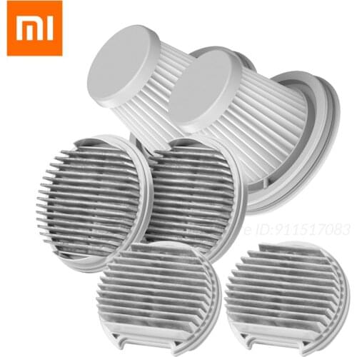 Xiaomi Mijia Handheld Vacuum Cleaner Filter Element HEPA 2Pcs Washable Filter For Mi Protable Wireless Vacuum Cleaner Lite