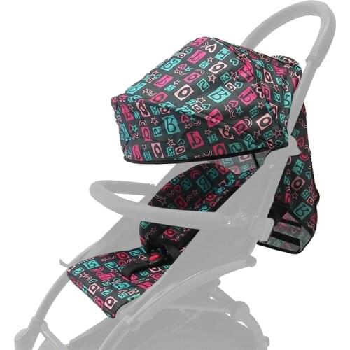 175 Degrees Baby Stroller Pad Sun Shade Cover for Babyzen Yoyo Yoya Infant Sunshade Canopy Cushion Seat Liner Pram Accessories
