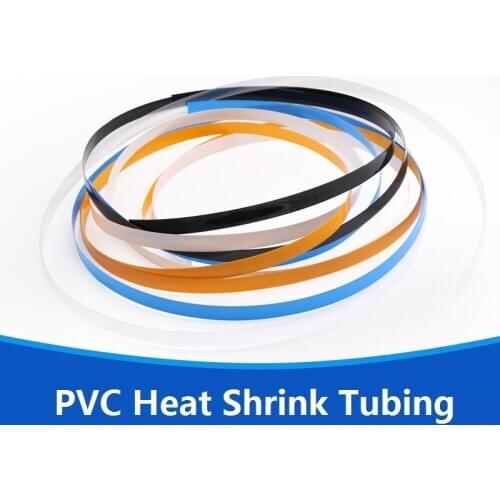 PVC Heat Shrink Tubing Width 9mm Diameter 5mm (for Batteries Wrap) -5/10/20 Meters