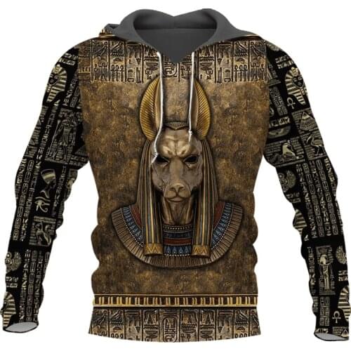 Ancient Egypt 3D Full Printing Hoodie Men/women Hipster Vintage Streetwear Outfit Spring Boys Hiphop Hoody Sweatshirts Tops