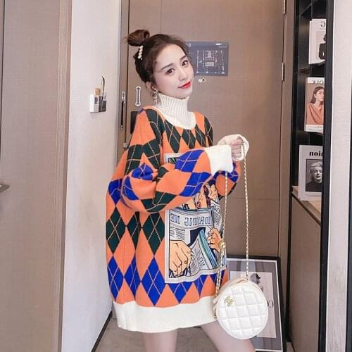 Women Sweaters Pullover Autumn Winter Tops Korean Slim Women Pullover Knitted Sweater Jumper Soft Warm Pull Femme 2021 Tops