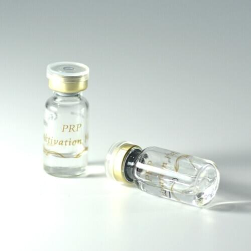 PRP Activator Beauty Serum Activating Liquid For PRP Calcium Chloride Solution 1mL Sterile Non-toxic Sub-installed 10 Pcs