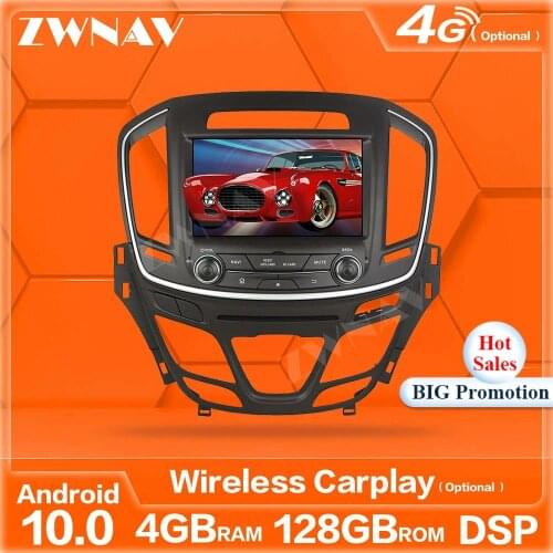 128GB Wireless Carplay Android Screen Player For Opel Insignia 2014 2015 2016 2017 2018 GPS Auto Audio Radio Stereo Head Unit