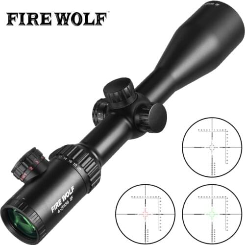 4-20X50 SF Riflescope Hunting Optics Scopes Adjustable Red Green Dot Reticle Scope Illuminated Crosshair Sight