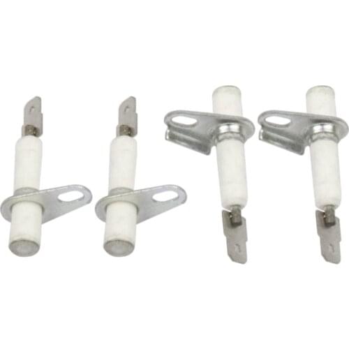 4 Pack Range Burner Spark Ignitor Electrode For Whirlpool Amana Maytag 74009336
