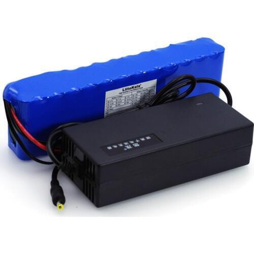 LiitoKala 48V 5.2ah 13s2p High Power 18650 Battery Electric Vehicle Electric Motorcycle DIY Battery 48v BMS Protection+ Charger