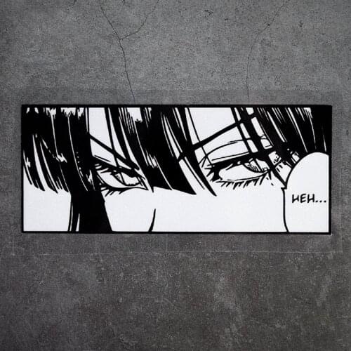 Car Stickers Japanese JDM Anime Cartoon Luggage Trolley Case BOX Electric Cars Motorcycle Reflective Stickers DIY Decoration