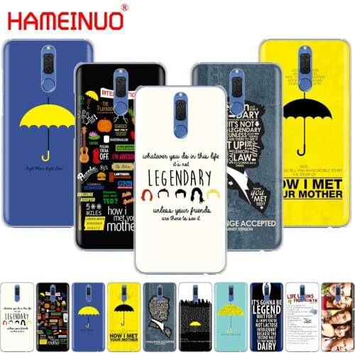 How i met your mother himym quotes Cover phone Case for Huawei NOVA 2 2S 3e PLUS LITE P smart 2018 enjoy 7s mate 7 8 9 10 pro