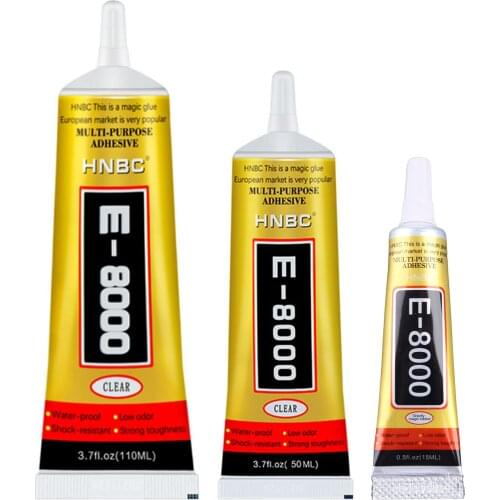 E8000 MultiPurpose Industrial Adhesive Jewerly Craft Rhinestone& Nail Glue M17E
