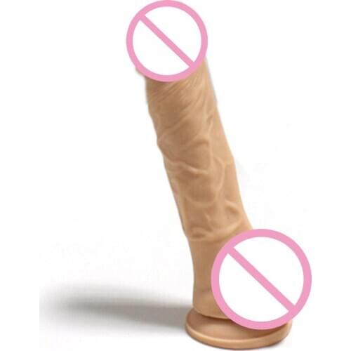 7 Inch Realistic Dildo Soft Silicone Skin Feeling Penis With Suction Cup Sex Toys For Woman G Spot Vagina Massage Adult Product