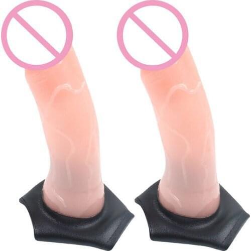 Hot Sale Big Sex Toy Wearable Penis Men Women Hollow Penis Panties Adult Erotic Sex Products Soft Dildo Adult Toys Hollow Dildo